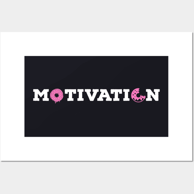 Motivation Donuts Wall Art by Suzhi Q